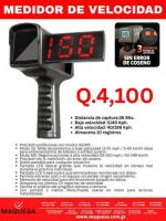 Medidor de Velocidad Profesional MAQUESA