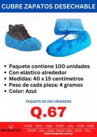 CUBRE ZAPATOS DESECHABLE